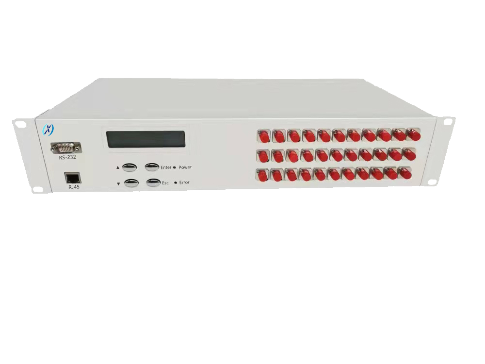 Rack mounted optical switch