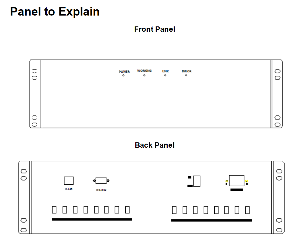 8×8 Matrix Rack Optical Switch