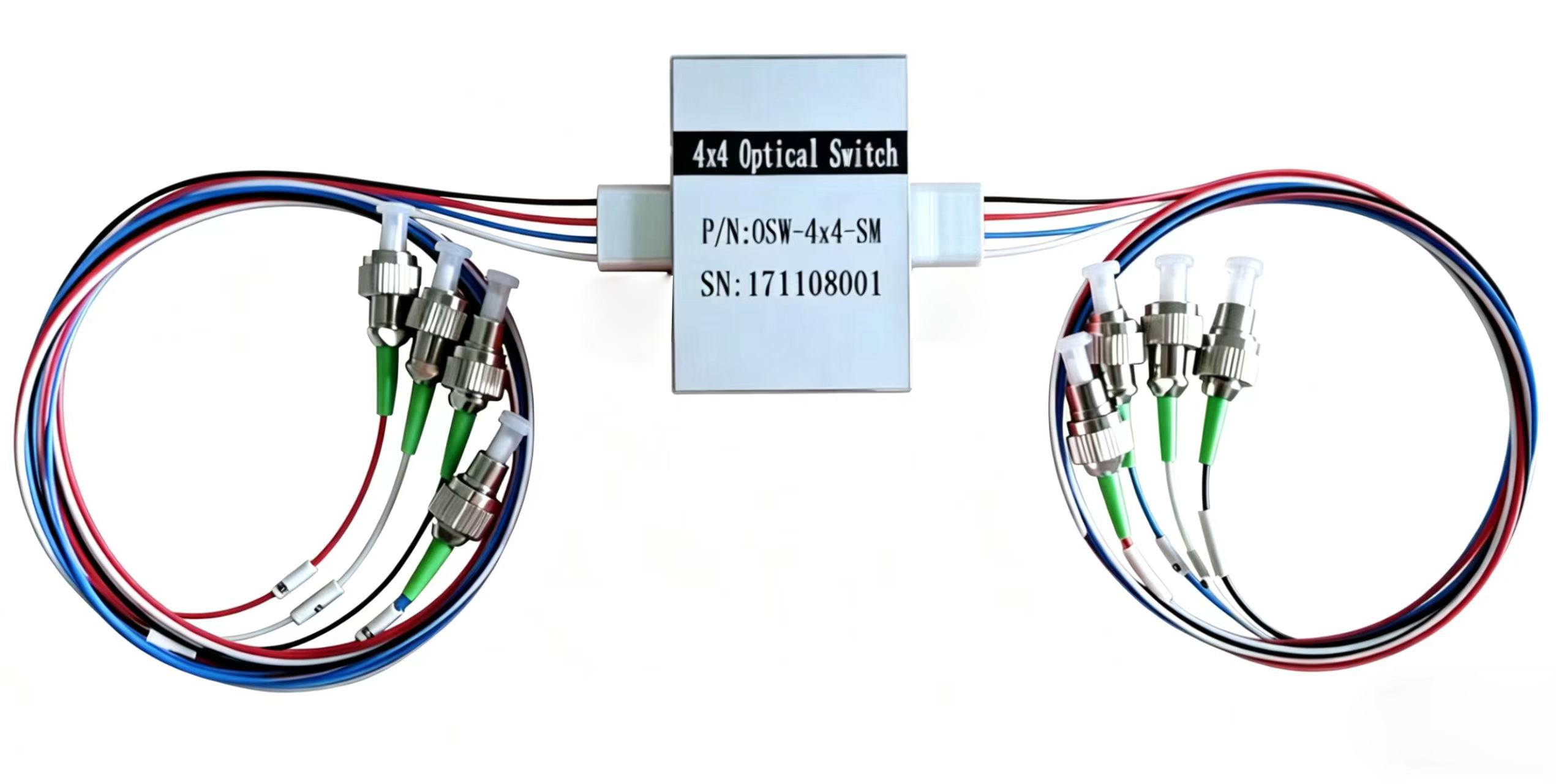 Non-latching 4x4 optical switch