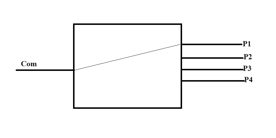 1X4 optical switch