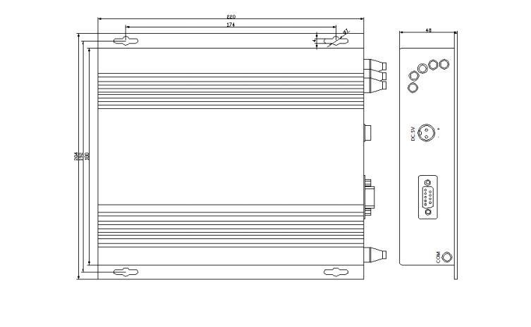 xhphotoelectric 1X4 optical switch