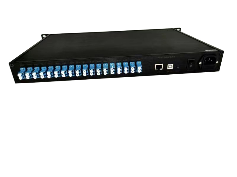 1X16 1U Rack Mount Optical Switch